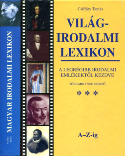 Csiffry Tams - Vilgirodalmi lexikon - Magyar irodalmi lexikon (2 ktet)