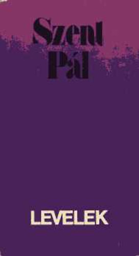 Szent Pl - Levelek