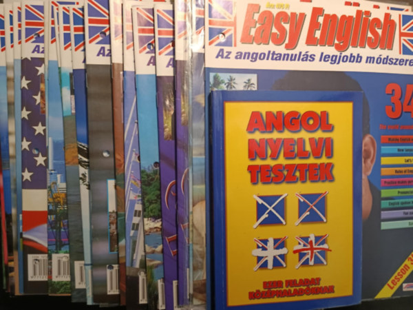 Easy English - Az angoltanuls legjobb mdszere csomag + Angol nyelvi tesztek