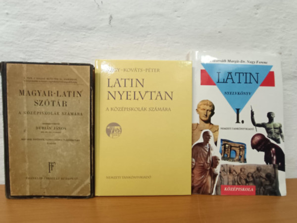 Nagy-Kovts-Pter Burin Jnos - Latin nyelvtan knyvcsomag