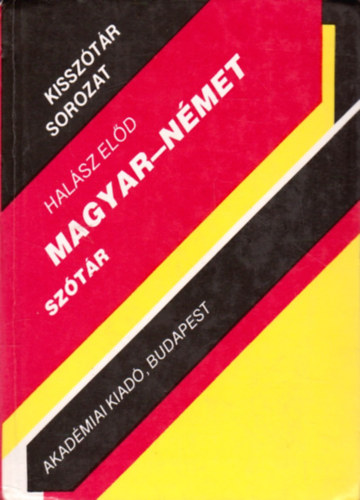 Halsz Eld - Magyar-nmet sztr (Kissztr sorozat)