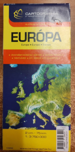 Eurpa auttrkp 1:3750 000