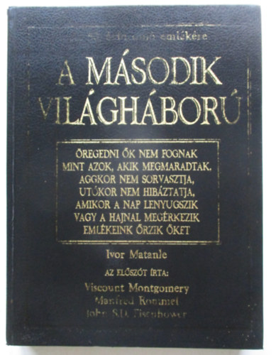 Ivor Matanle - A második világháború