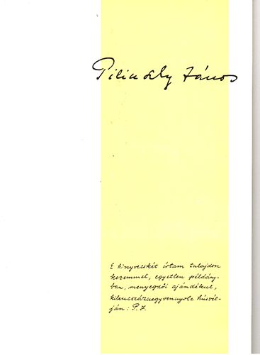 Pilinszky J�nos - Versf�zet