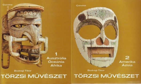- Bodrogi Tibor; Frank Tiesler - Ecsedy Csaba - Sárkány Mihály - Törzsi művészet I-II. (I.: Ausztrália, Óceánia, Afrika - II.: Amerika, Ázsia)