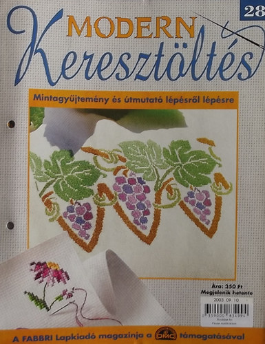 Modern Keresztöltés 28. - Mintagyűjtemény és útmutató lépésről lépésre