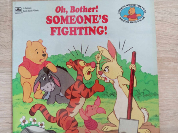 Oh, Brother! Someone's Fighting! (Disney's Winnie the Pooh Helping Hands Book)