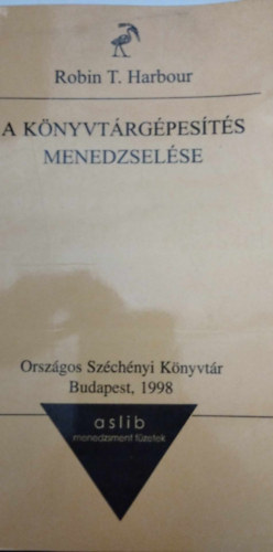 Robint. Harbour - A k�nyvt�rg�pes�t�s menedzsel�se