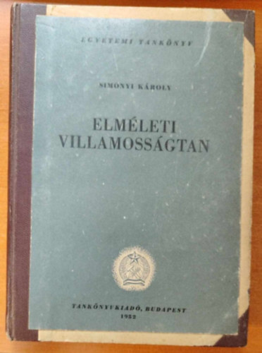Simonyi Kroly - Elmleti villamossgtan
