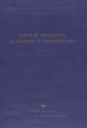 Libro di devozione di Alberto di Brandeburgo