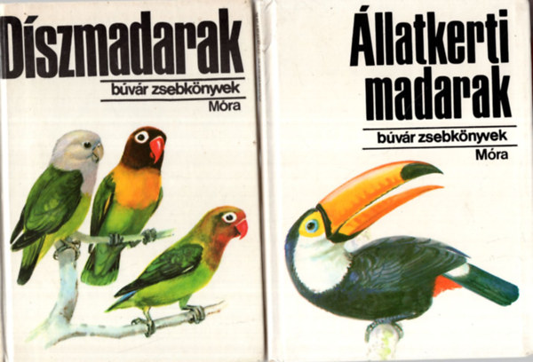 Vargha Béla - 3 db Búvár zsebkönyvek ( együtt ) 1. Díszmadarak, 2. Állatkerti madarak 3. Madarak