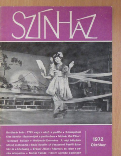 Sz�nh�z 1970-1976  (7 teljes �vfolyam) - A sz�nh�zm�v�szeti Sz�vets�g Foly�irata