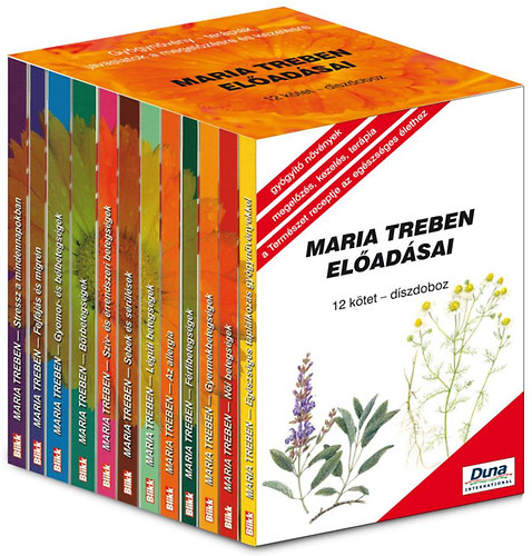 Maria Treben - Maria Treben eladsai  1-12 - Dszdoboz