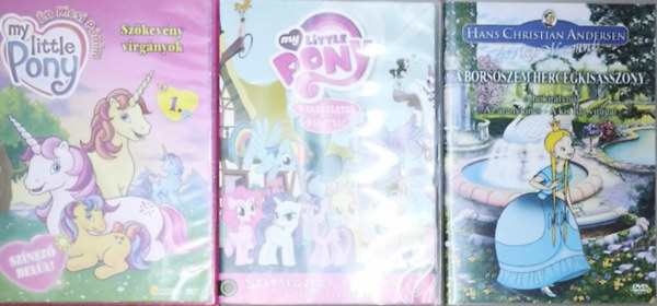 3db DVD kisl�nyoknak - �n kicsi p�nim-Sz�ps�gjegykr�nik�k, �jszakai bagoly, Egyszem�lyes buli, A legjobb este, �n kicsi p�nim-A sz�kev�ny cig�nyok, Roppancs, a sziklakutya, A bors�szem hercegkisasszony-A h�kir�lyn�, Az aranykincs, A