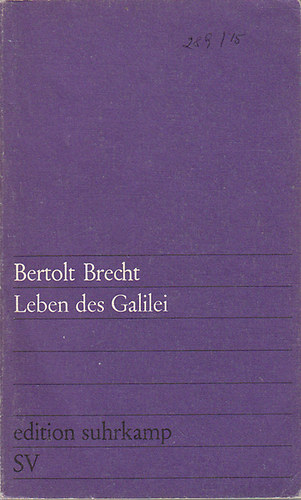 Bertold Brecht - Leben des Galilei