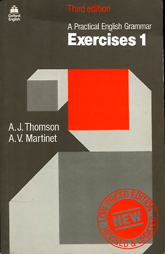 A. J. Thomson - A. V. Martinet - A practical english grammar - Exercises 1 (Third edition)