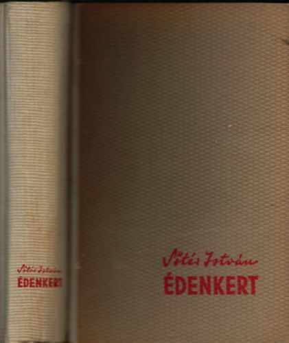 Sőtér István - Édenkert (dedikált)