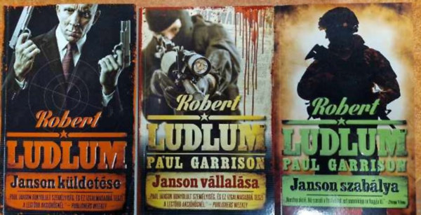 Robert Ludlum - Janson 1-3 (Janson kldetse, vllalsa, szablya)