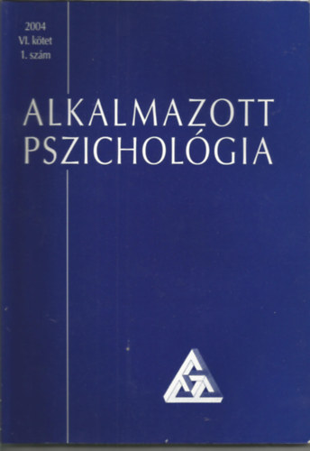 Alkalmazott pszicholgia 2004/1