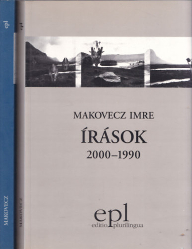 Makovecz Imre - 2 db. ptszeti knyv (rsok 2000 - 1990 + Vlaszok 2001 - 1981)