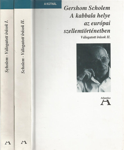 Gershom Scholem - A kabbala helye az eur�pai szellemt�rt�netben  V�logatott �r�sok I-II.