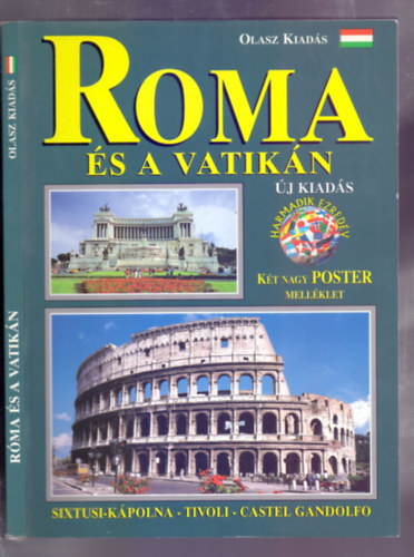 Cinzia Valigi Gasline - Roma s a Vatikn (j kiads - kt nagy POSTER mellklettel)