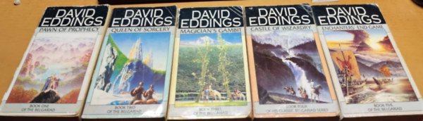 David Eddings - Belgariad series I-V.: Pawn of Prophecy + Queen of Sorcery + Magician's Gambit + Castle of Wizardry + Enchanters' End Game