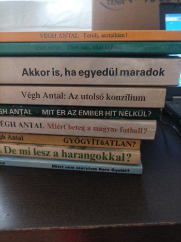 Vgh Antal - 9db Vgh Antal knyv: