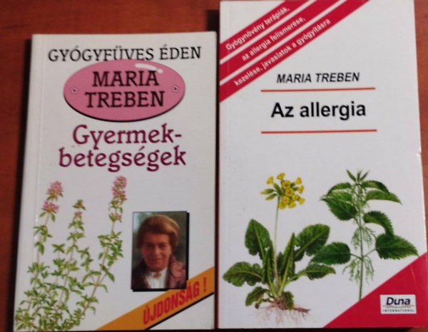 Maria Treben - Gyermekbetegs�gek-Allergia (2db m�)