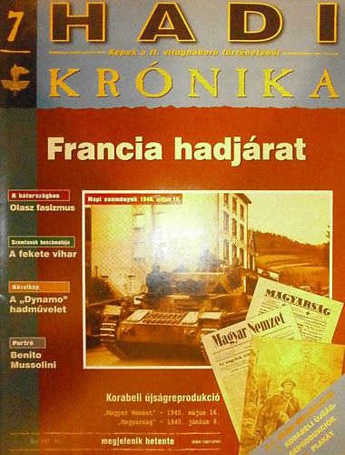 Pap Patrycja  (szerk.) - Hadi Kr�nika 7. sz�m