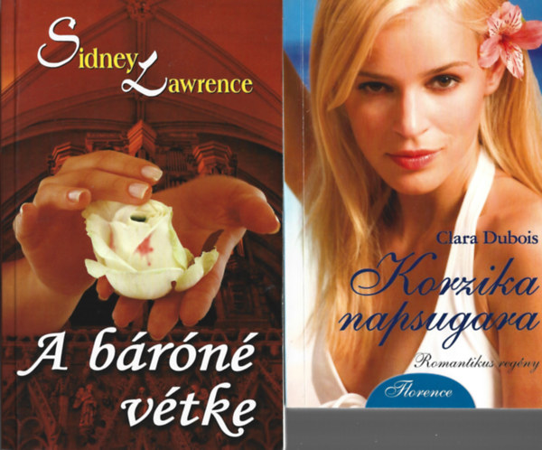 2 db knyv, Clara Dubois: Korzika napsugara, Sidney Lawrence: A brn vtke