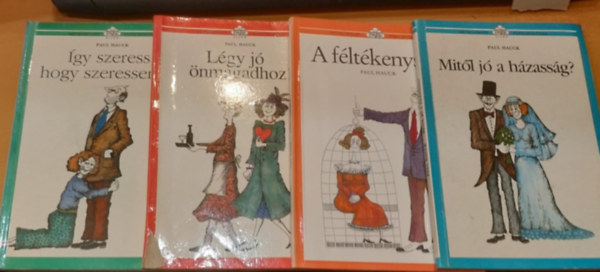 Htkznapi pszicholgia knyvek (4 db) - gy szeress, hogy szeressenek!, Mitl j a hzassg?, Lgy j nmagadhoz!, A fltkenysg