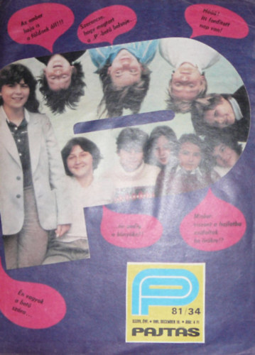 Somos Ágnes (szerk.) - Pajtás XXXVI. évfolyam 34. szám