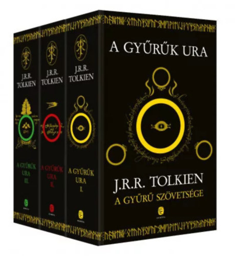 J. R. R. Tolkien - A Gyűrűk Ura I-III.- Díszkiadás