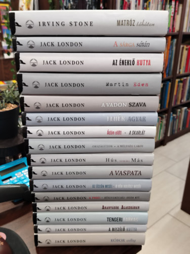 Jack London - Jack London sorozat 1-16. (Kossuth Kiadó)