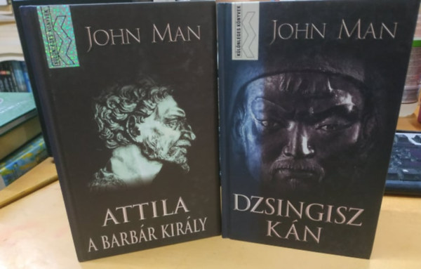 John Man - Attila, a barb�r kir�ly + Dzsingisz k�n (2 k�tet)