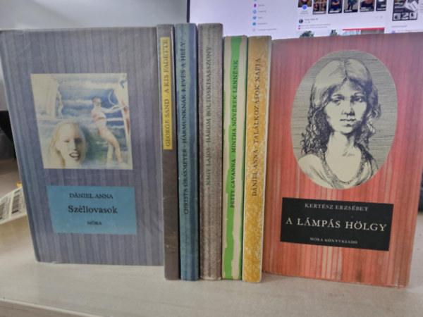 Dniel Anna, George Sand, Christa Grasmeyer, Nagy Lajos, Betty Cavanna, Kertsz Erzsbet - 7db Cskos knyv, KNYVMENT AJNLAT: Szllovasok+ A kis Fadette+ Hrmunknak kevs a hely+ Hrom boltoskisasszony+ Mintha nvrek lennnk+ Tallkozsok napja+ A lmps hlgy