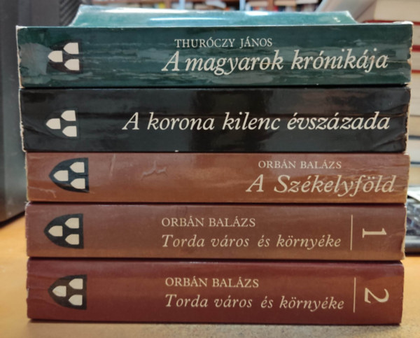 Orbn Balzs, Katona Tams Thurczy Jnos - 5 db Pro Memoria: A magyarok krnikja; A korona kilenc vszzada; A Szkelyfld; Torda vros s krnyke 1-2.