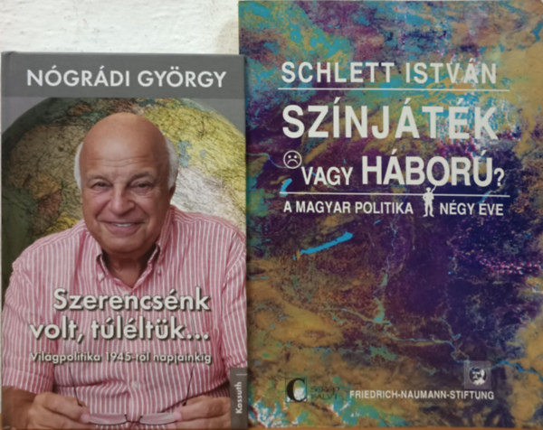 Schlett Istv�n N�gr�di G�bor - Politikai k�nyvcsomag