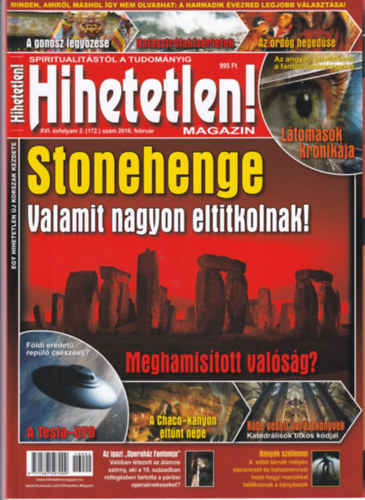 Hihetetlen! magazin 2016. február