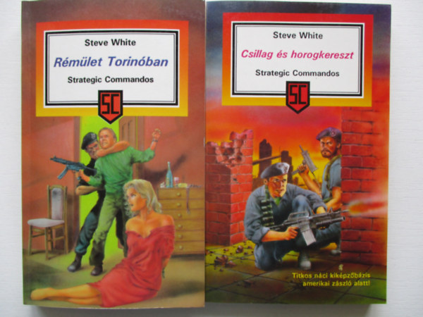 Steve White - Rmlet Torinban + Csillag s horogkereszt (Strategic commandos 1-2.)