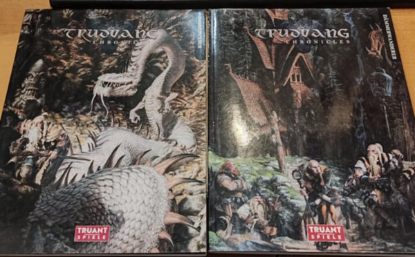 Magnus Malmberg, Anders Jacobsson Theodore Bergqvist - 2 db fantasy szerepjtk: Trudvang Chronicles (Zauberweber) + Trudvang Chronicles (Dammerwanderer - Gtter und Priester)