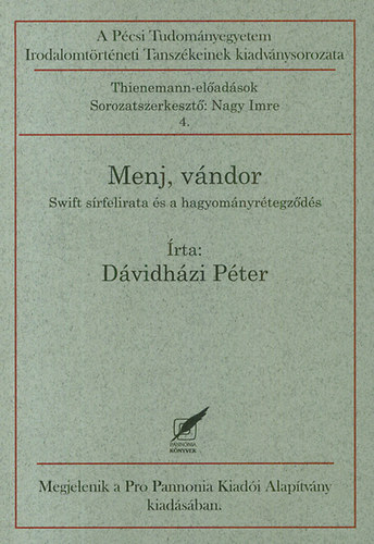Dvidhzi Pter - Menj, vndor