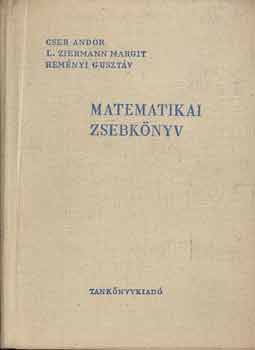 Cser-Ziermann-Rem�nyi - Matematikai zsebk�nyv