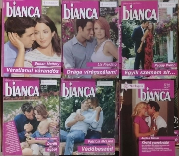 Bianca romantikus könyvcsomag 300db
