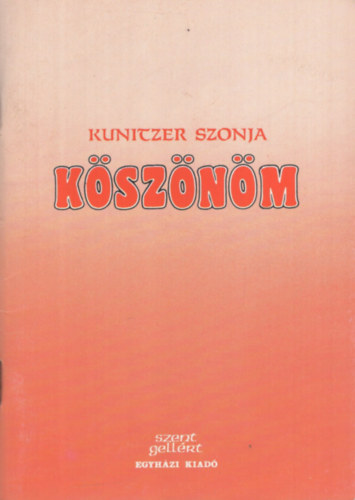 Kunitzer Szonja - Köszönöm