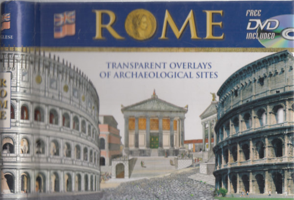Rome (Transparent overlays of archaeological sites)- DVD mellklettel