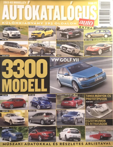 Autkatalgus 2013-as modellv (Aut magazin extra)