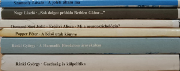 Nagy L�szl�, Osmann� S�gi J.-Erd�lyi A., Popper P�ter, R�nki Gy�rgy Szamuely L�szl� - Gyorsul� id� k�nyvcsomag