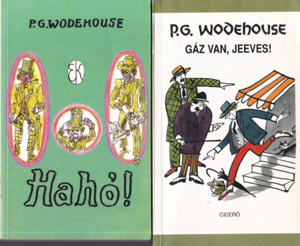 P. G. Wodehouse - 2 db P. G. Wodehouse regny: Hah! + Gz van, Jeeves!